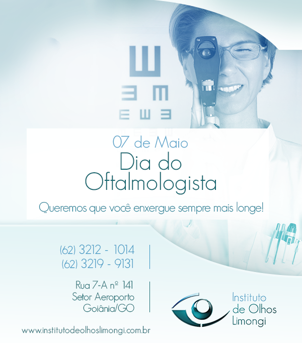 Instituto de Olhos Limongi - Blog - Dia do Oftalmologista